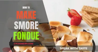 Sweet Indulgence: S'mores Fondue Night