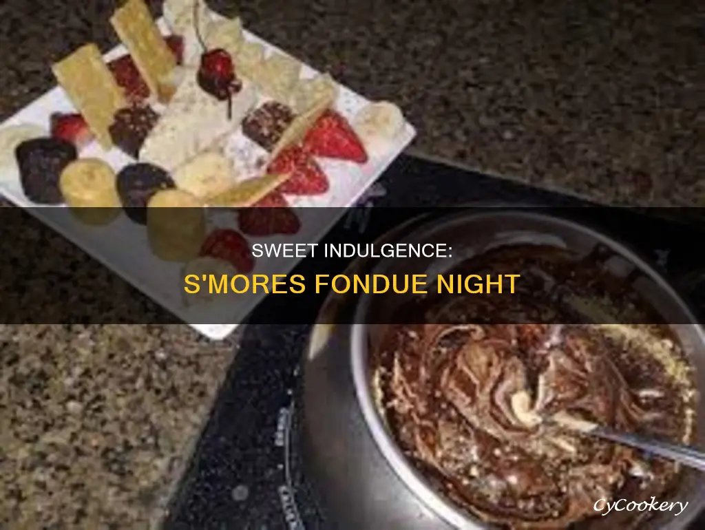 how to make smore fondue