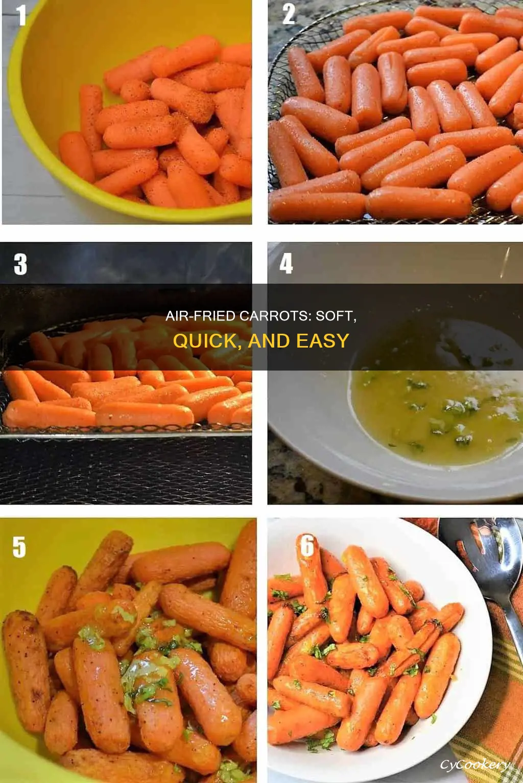 how to make soft carrots in air fryer