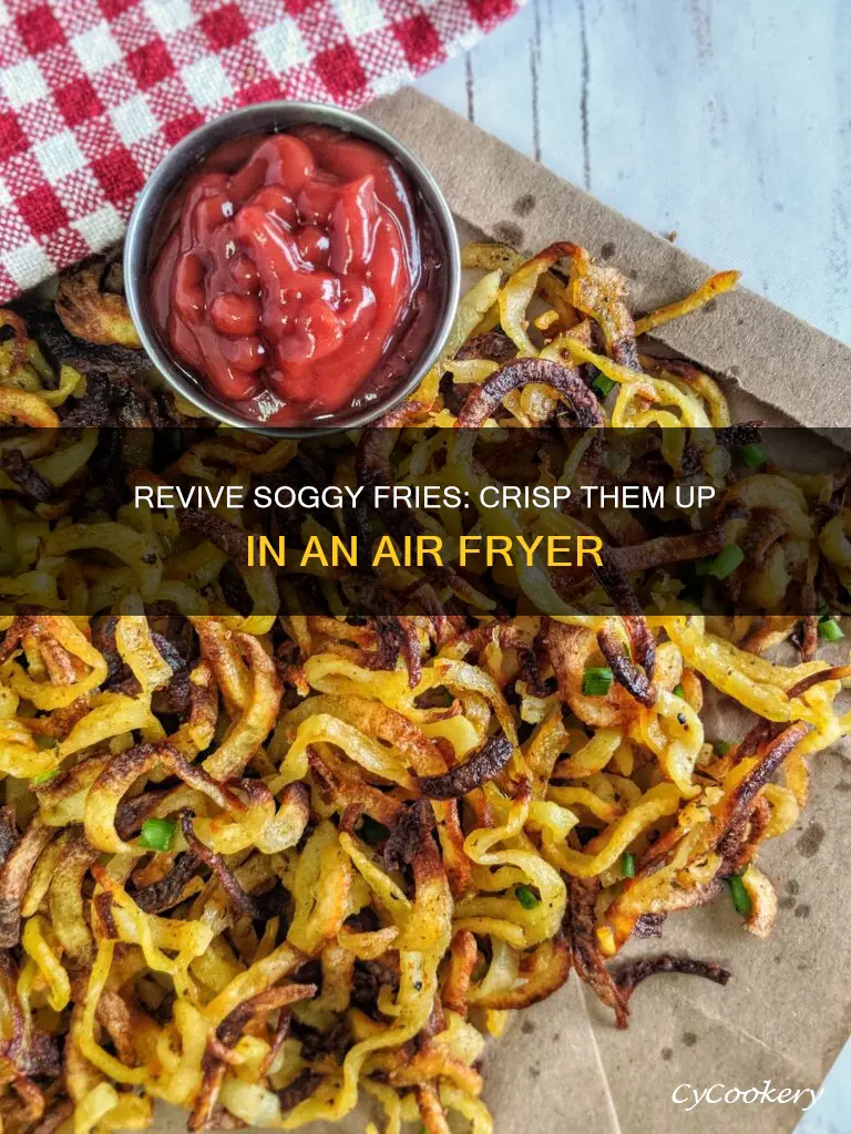 how to make soggy fries crispy air fryer