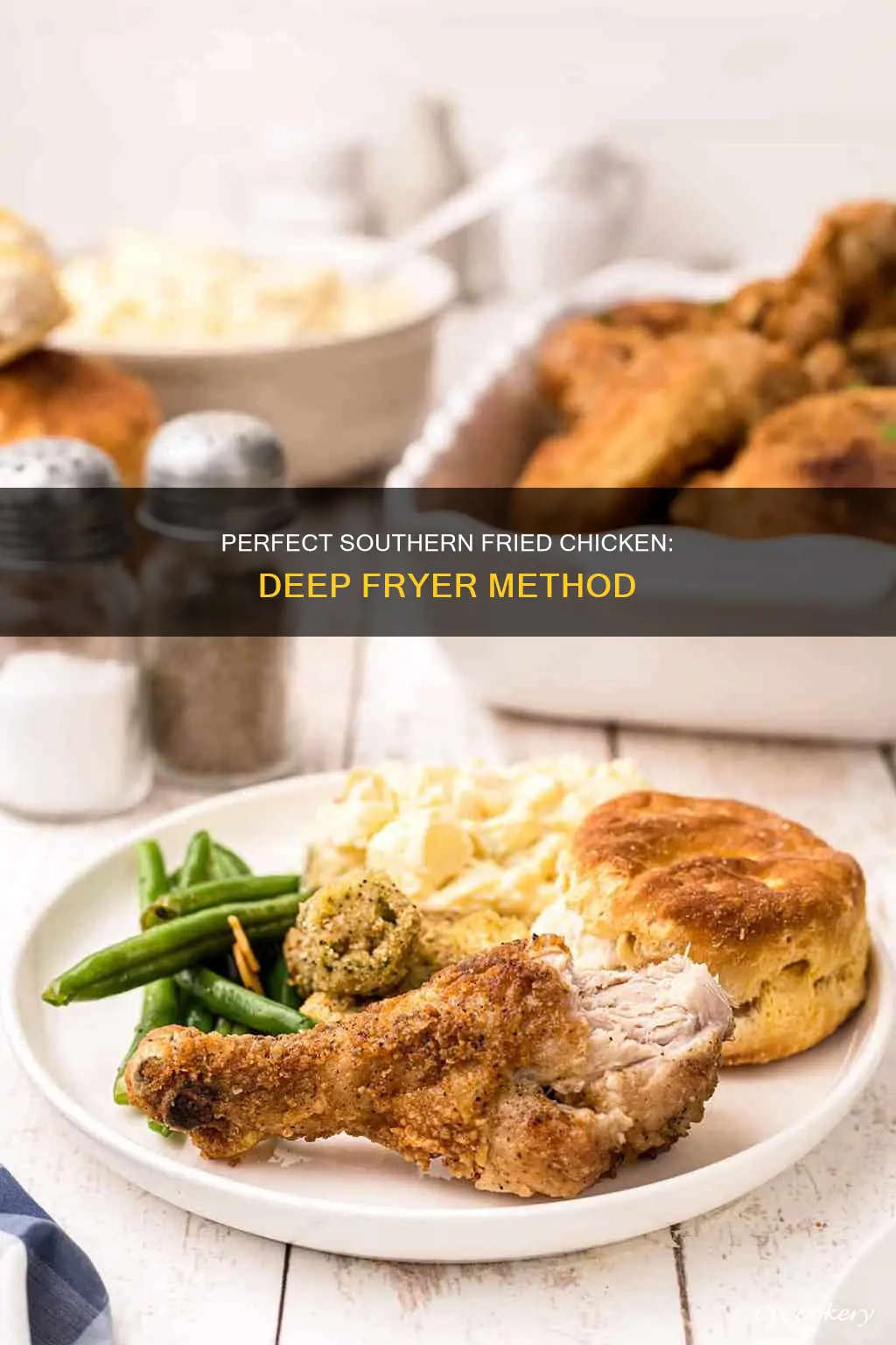 how to make southern fried chicken in deep fryer