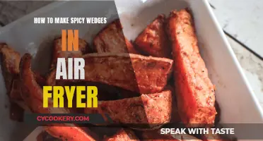 Air-Fryer Spicy Wedges: Quick, Easy, and Delicious!