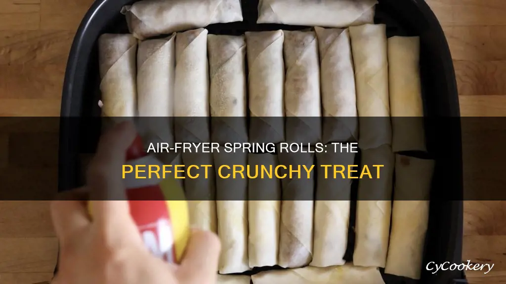 how to make spring rolls air fryer