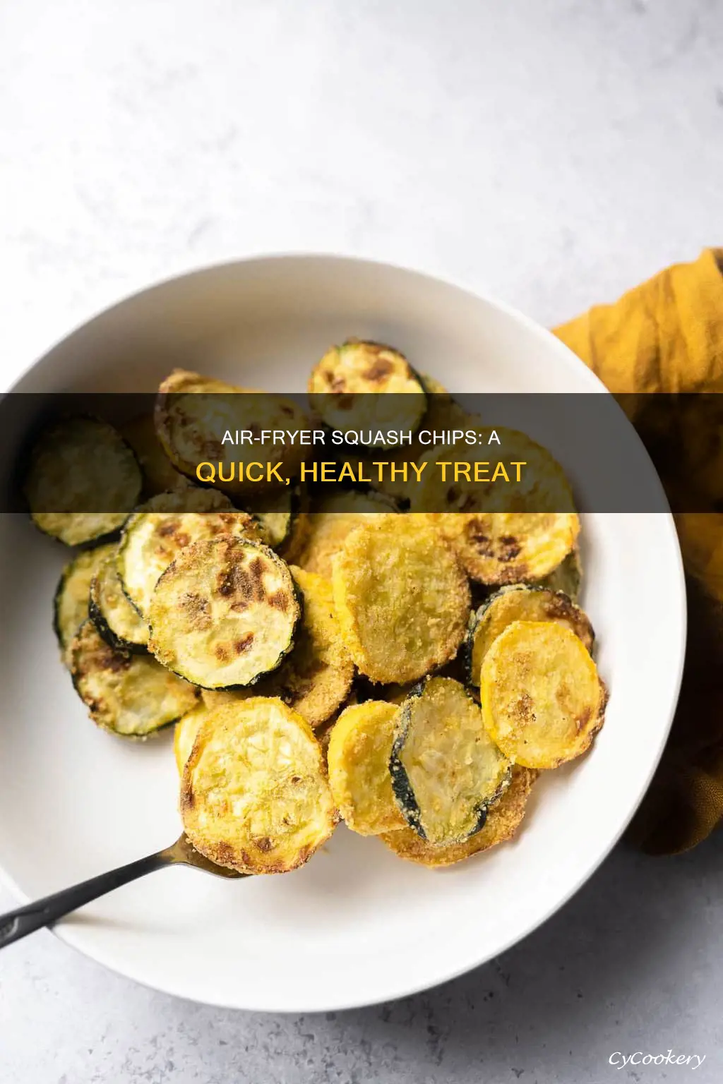 how to make squash chips in air fryer