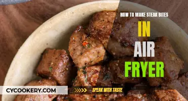 Air Fryer Steak Bites: Quick, Crispy, and Delicious