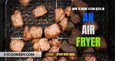 Air-Fryer Steak Bites: Quick, Crispy, and Tender