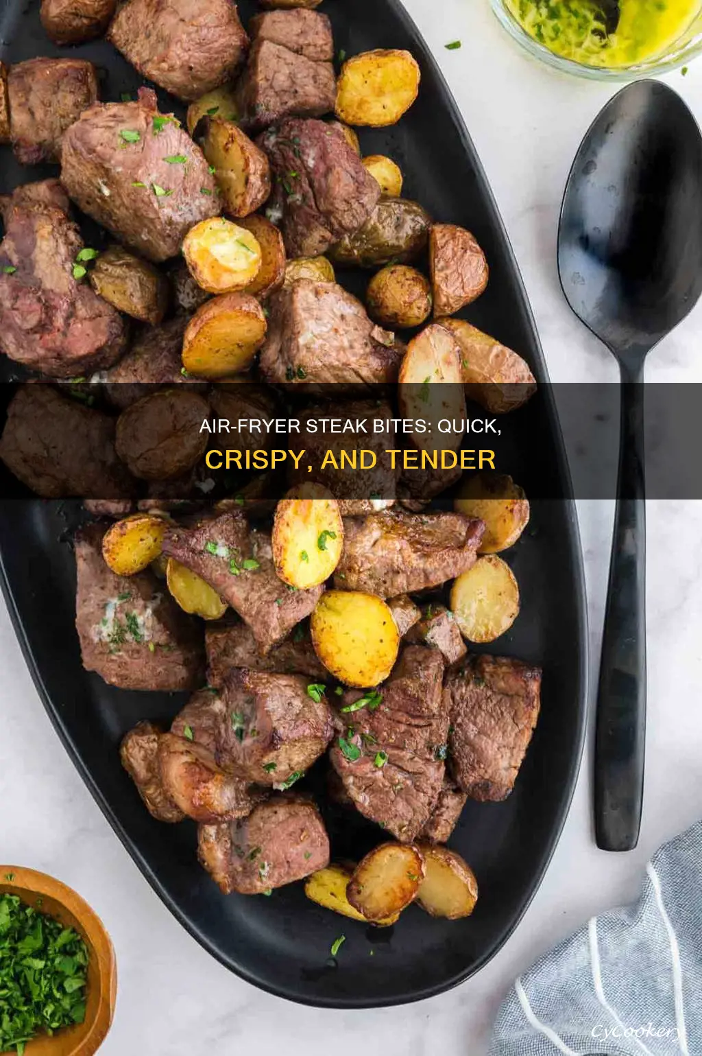 how to make steak bites in an air fryer