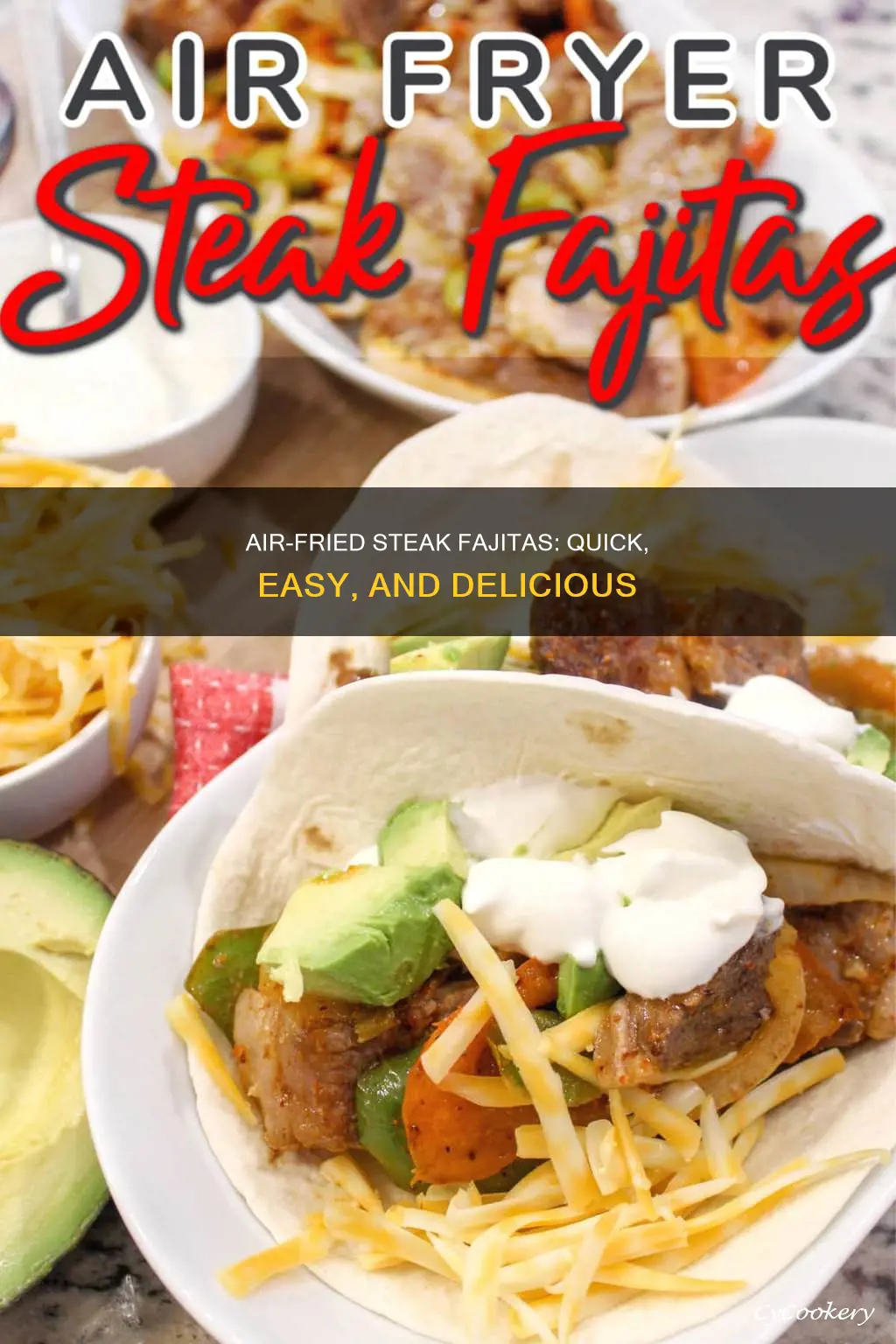 how to make steak fajitas in air fryer