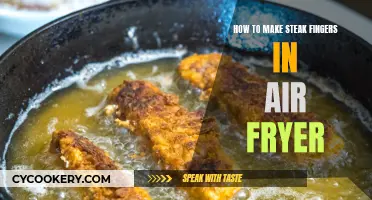 Air-Fryer Steak Fingers: Quick, Crispy, and Delicious!