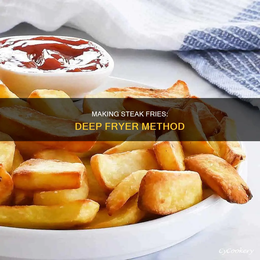 how to make steak fries in deep fryer