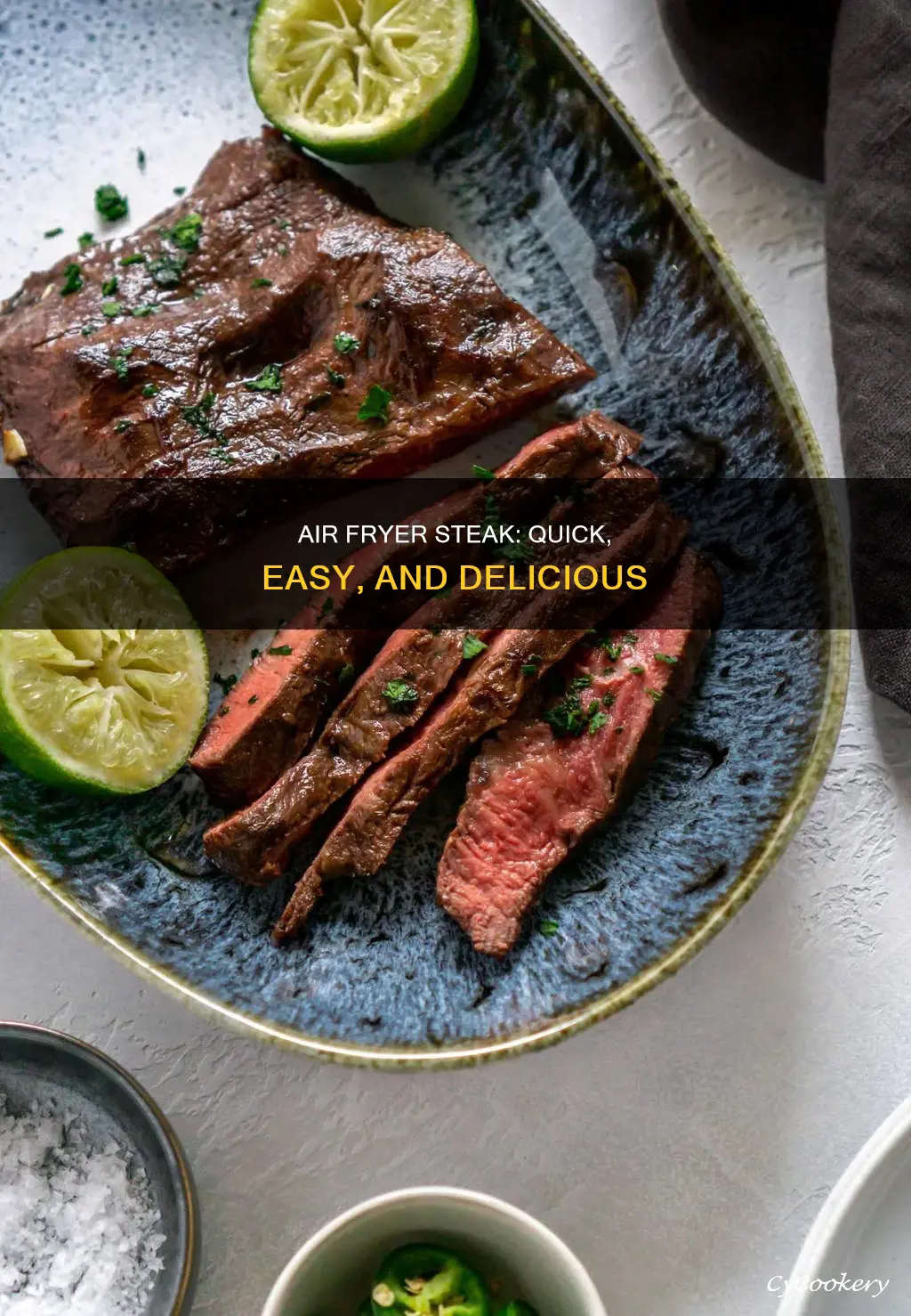 how to make steak in power air fryer