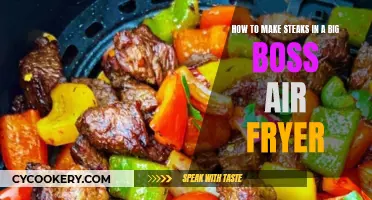 Air Fryer Steak: Cooking with the Big Boss