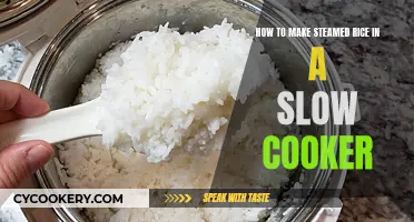 Steamed Rice: Slow Cooker Method for Perfect Results