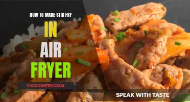 Air-Fryer Stir Fry: Quick, Easy, and Delicious