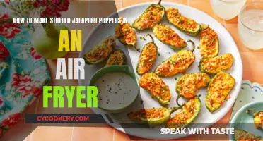 Air-Fried Jalapeno Poppers: A Spicy, Cheesy Treat