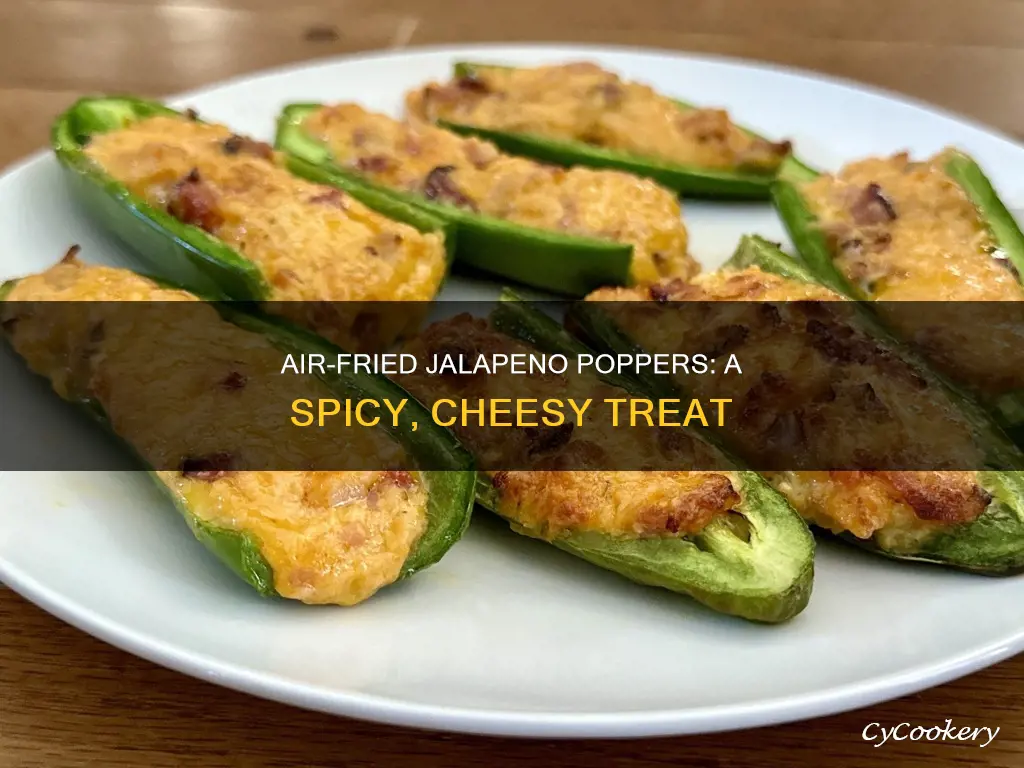 how to make stuffed jalapeno poppers in an air fryer