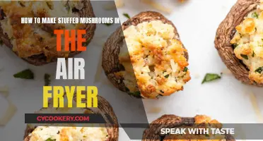 Air-Fryer Stuffed Mushrooms: Quick, Easy, and Delicious!