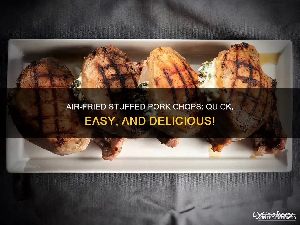 how to make stuffed pork chops in air fryer