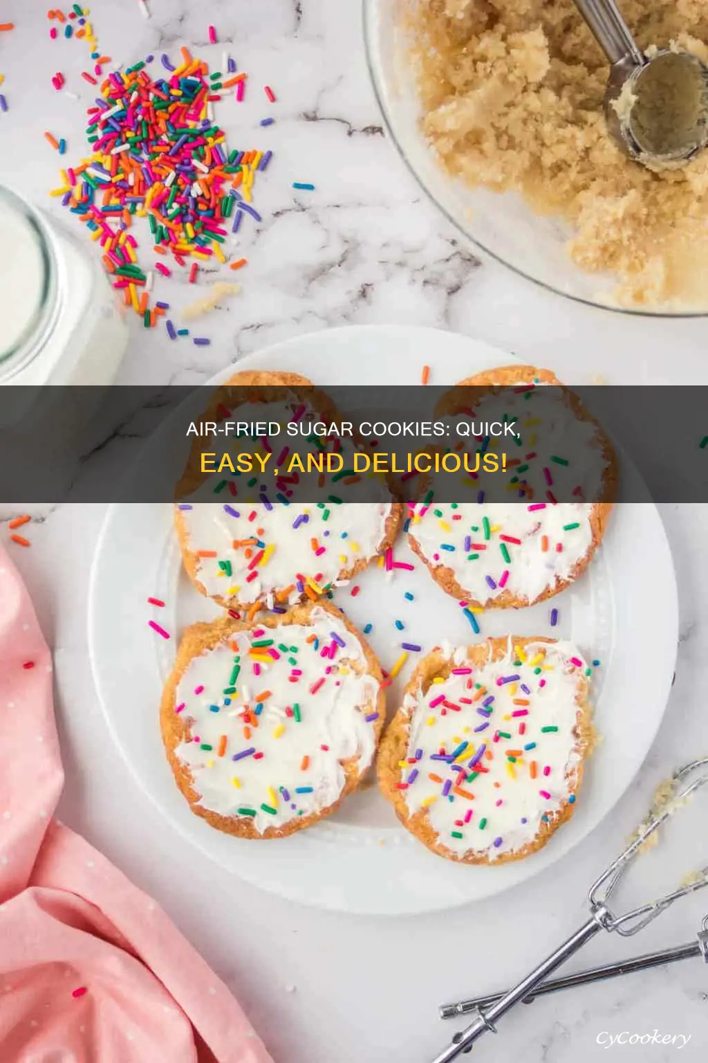 how to make sugar cookies in air fryer