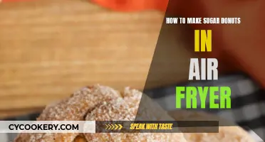 Air-Fried Sugar Donuts: Quick, Easy, and Delicious!