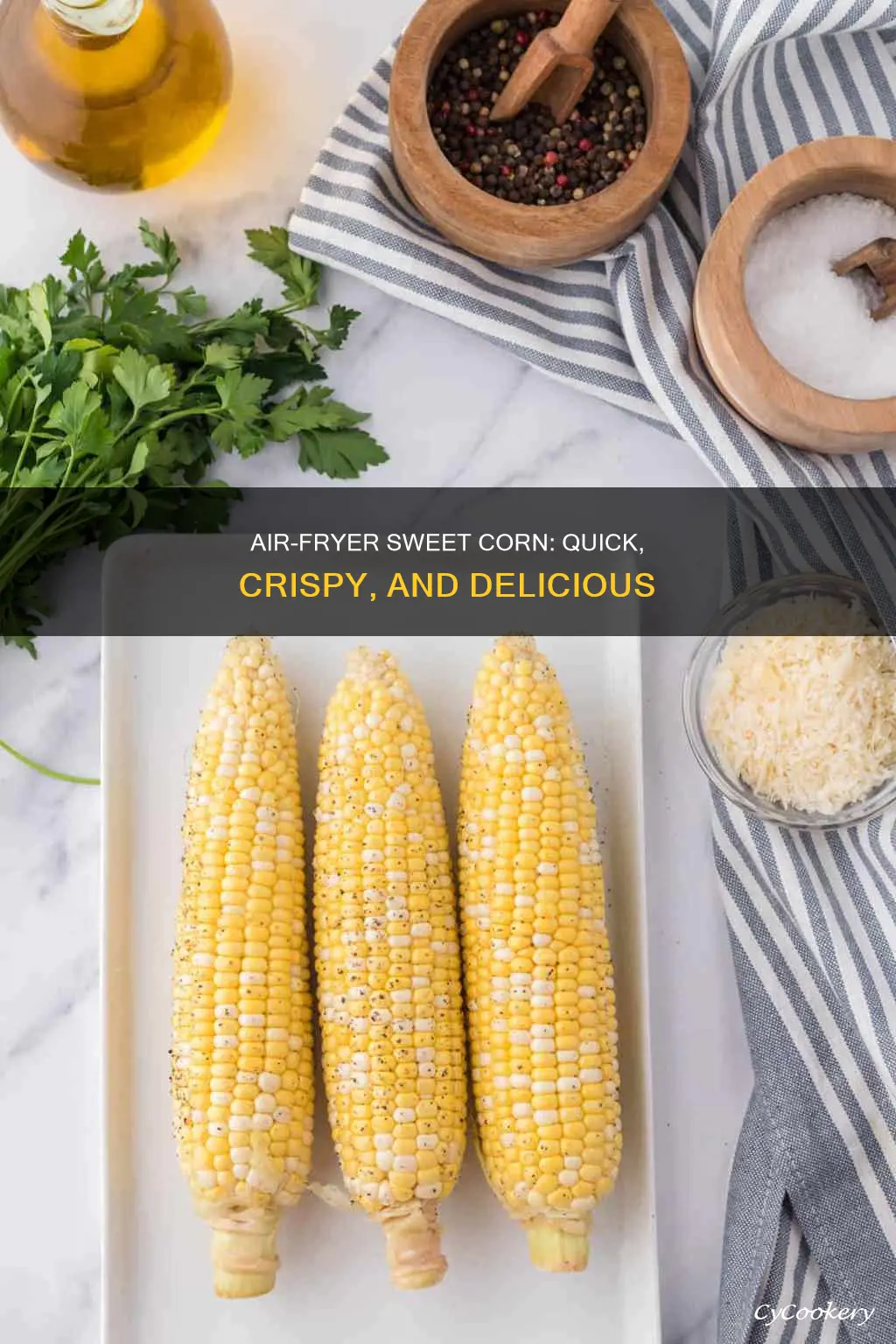 how to make sweet corn in air fryer