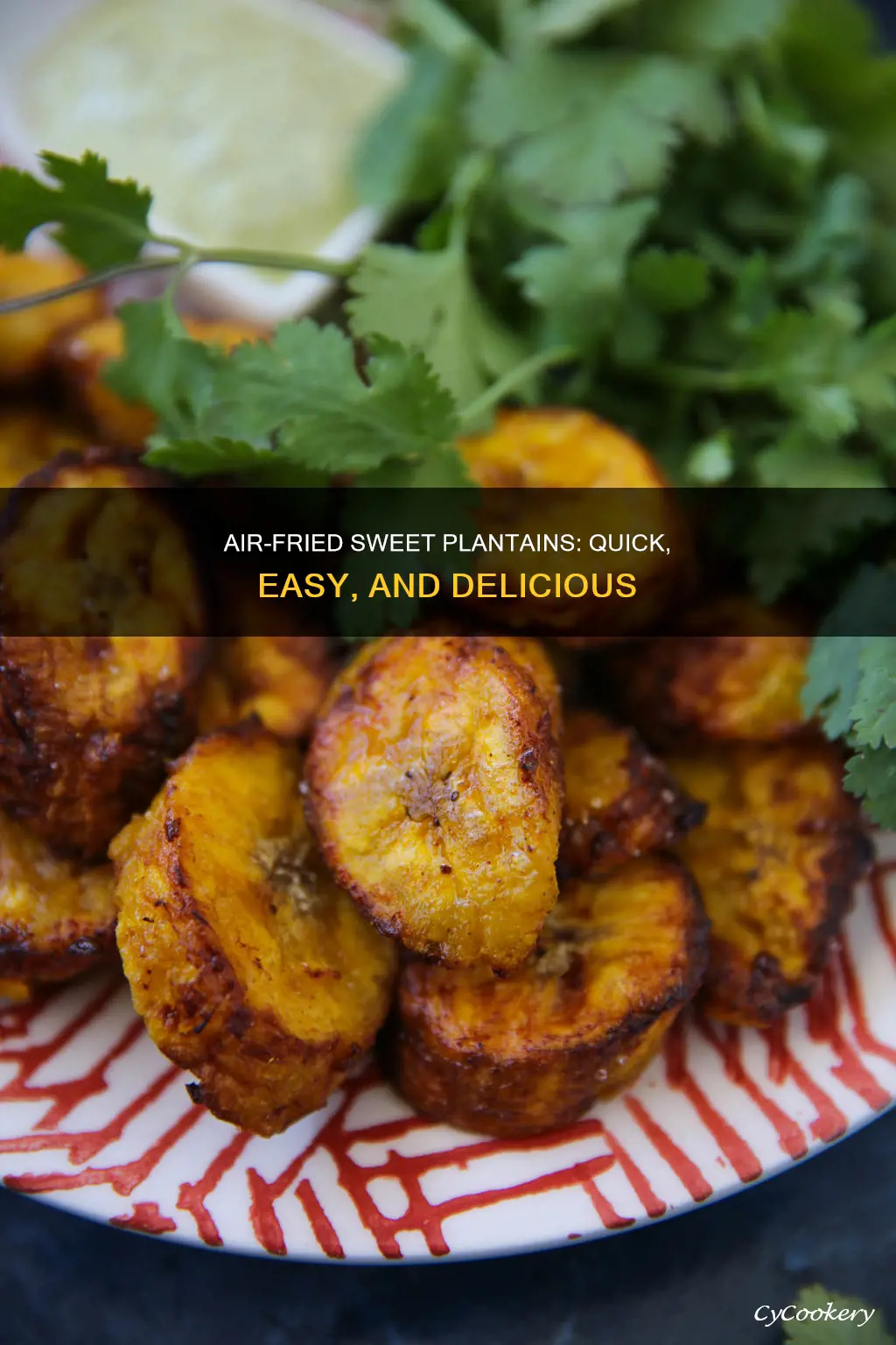 how to make sweet plantains in air fryer