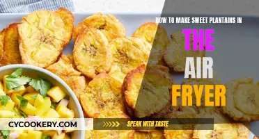 Air-Fryer Sweet Plantains: Quick, Easy, and Delicious