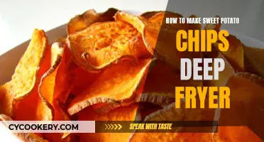 Making Sweet Potato Chips with a Deep Fryer