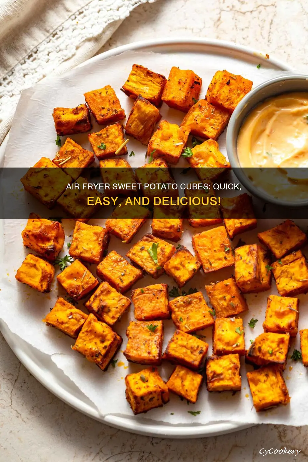 how to make sweet potato cubes in air fryer