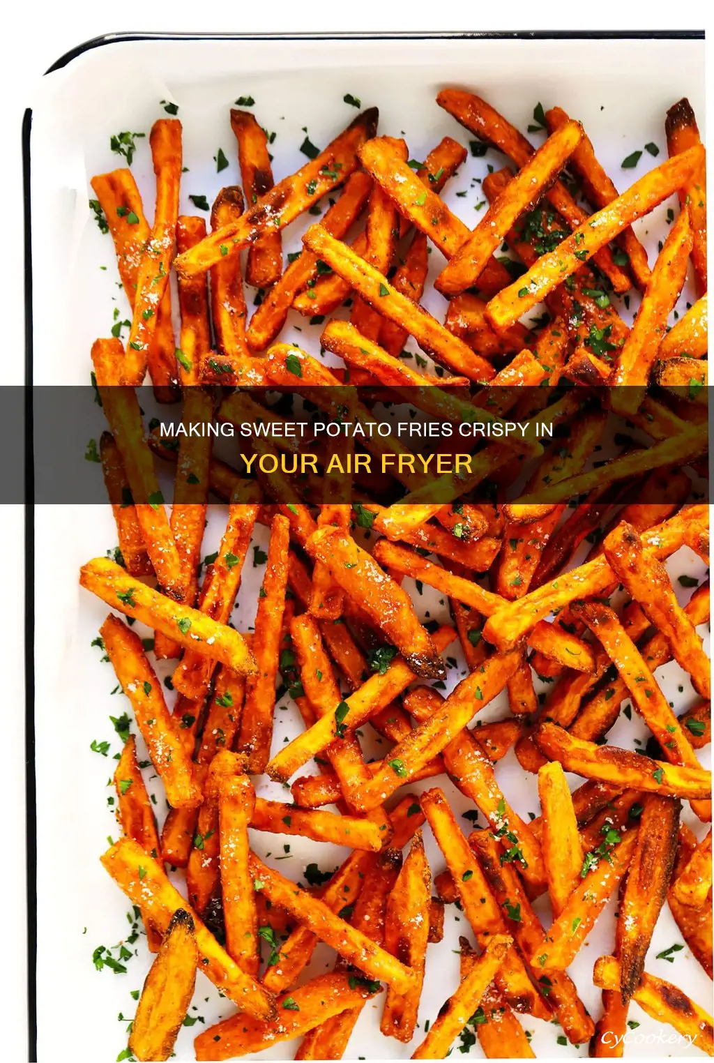 how to make sweet potato fries crispy in air fryer