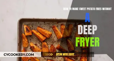 Making Sweet Potato Fries: Deep Fryer Alternatives