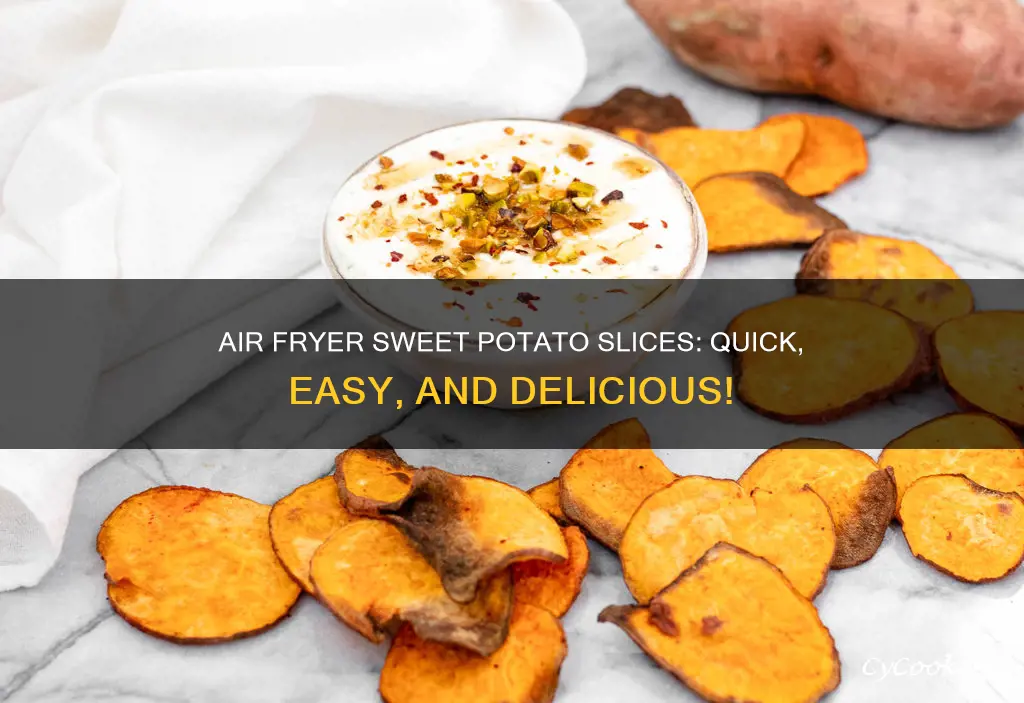 how to make sweet potato slices in air fryer