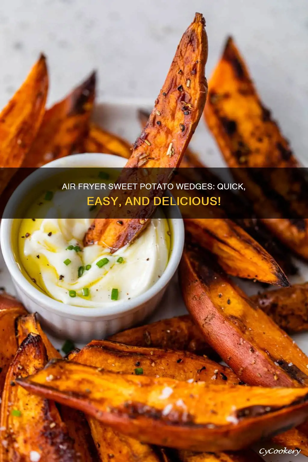 how to make sweet potato wedges in air fryer