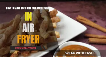 Air Fryer Cinnamon Twists: Taco Bell Style!