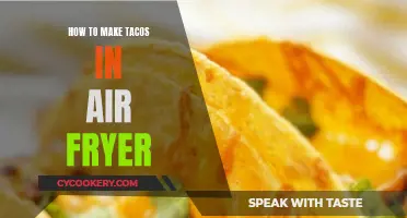 Air-Fried Tacos: Quick, Easy, and Delicious!