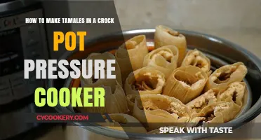 Pressure-Cooker Tamales: Easy, Quick, Delicious!