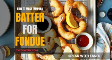 Tempura Fondue: Crispy Batter Secrets for Melty Goodness