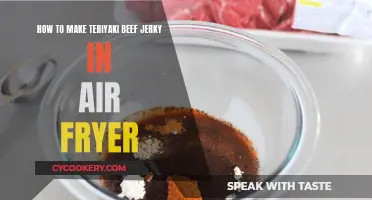 Air Fryer Teriyaki Beef Jerky: Quick, Easy, Delicious