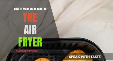 Air-Fryer Texas Toast: Quick, Crispy, and Delicious!