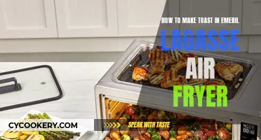 Making Toast with the Emeril Lagasse Air Fryer