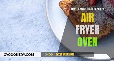 Air Fryer Oven: Perfect Toast, Every Time