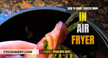 Air Fryer Magic: Toasted Wraps, Quick and Easy!