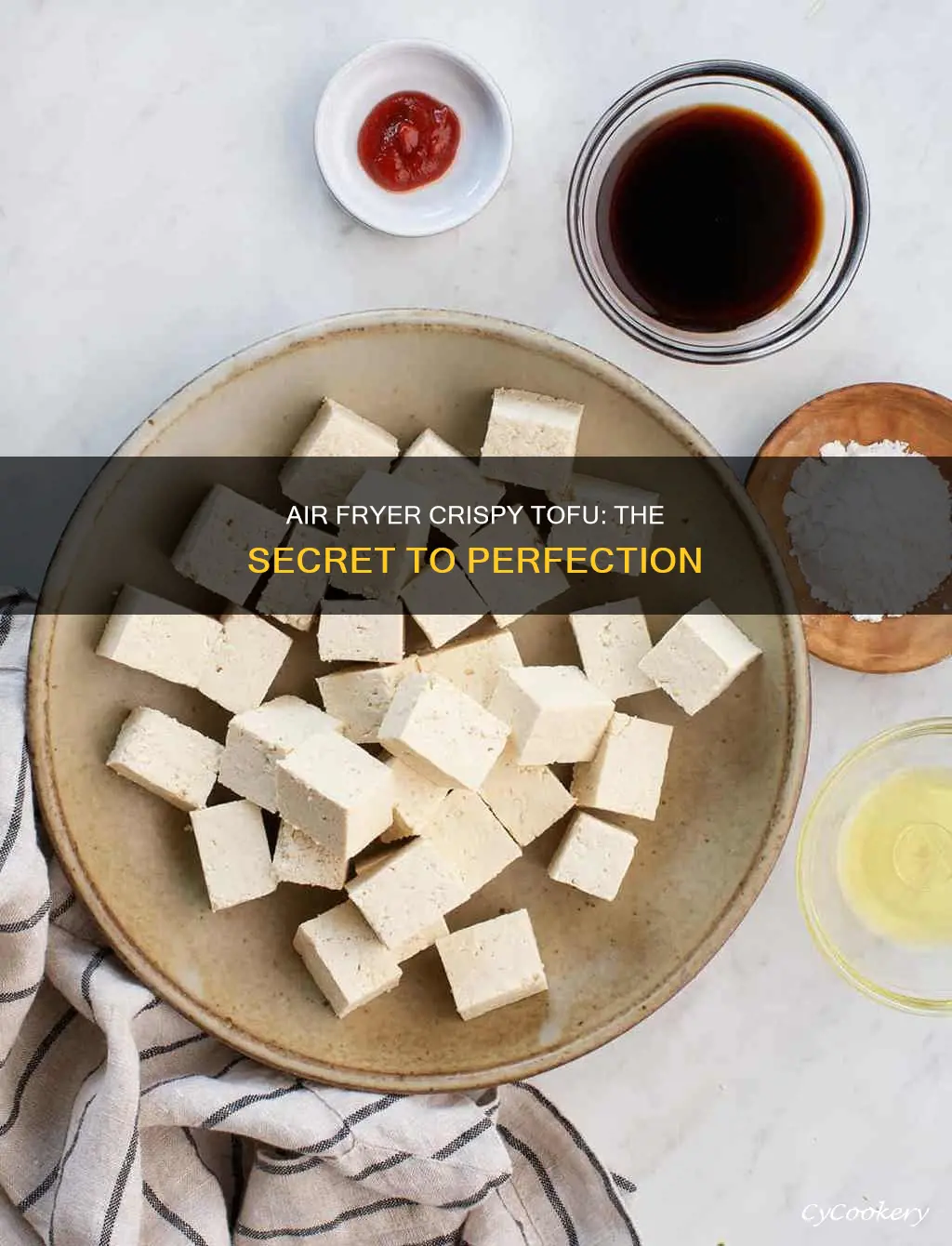 how to make tofu crispy in the air fryer