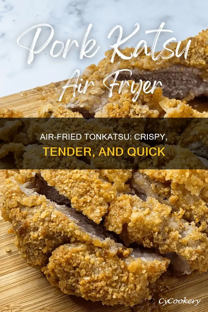 how to make tonkatsu in air fryer