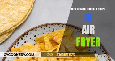 Air-Fryer Tortilla Strips: Quick, Easy, and Crunchy!