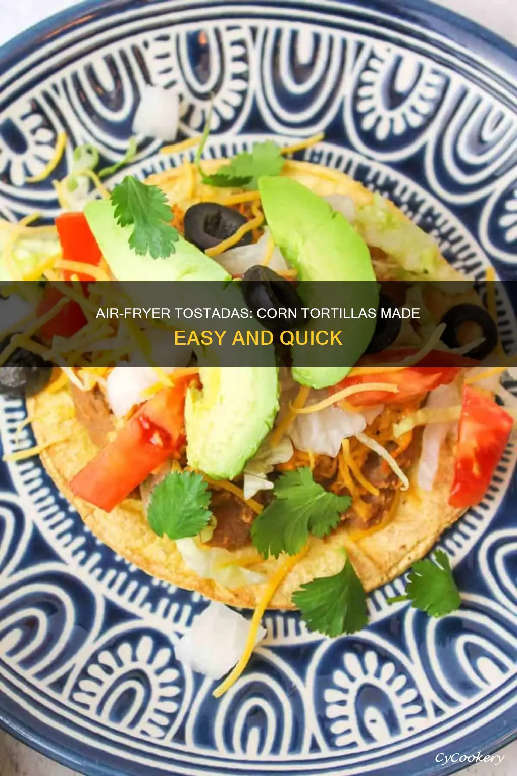 how to make tostadas from corn tortillas in air fryer