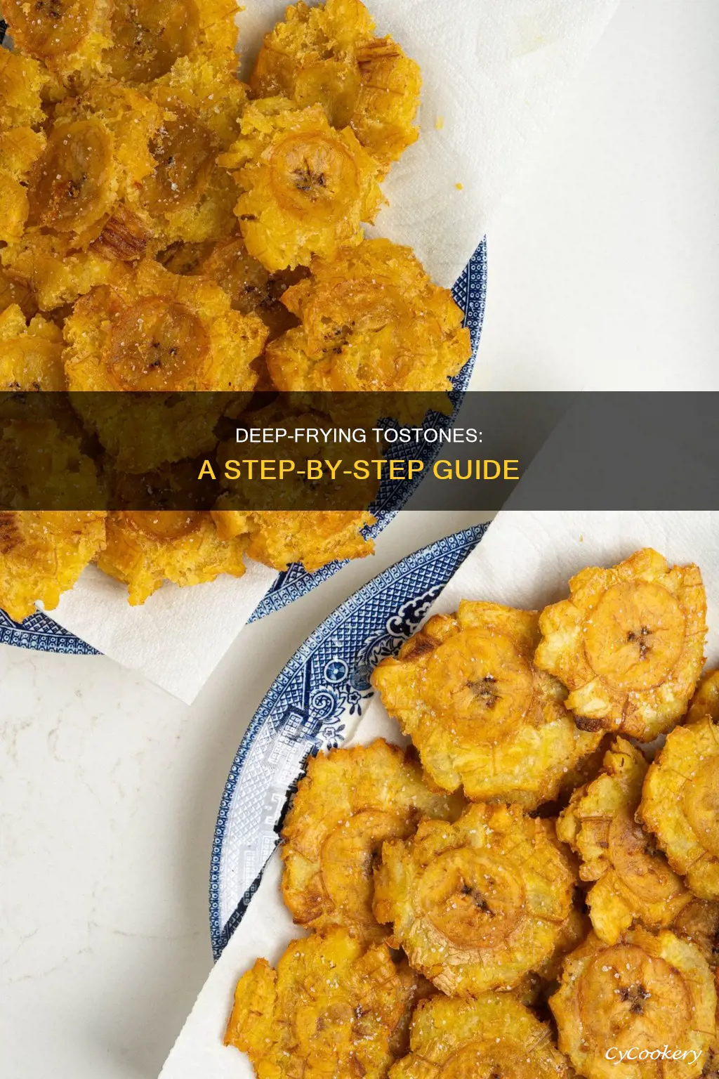 how to make tostones in a deep fryer