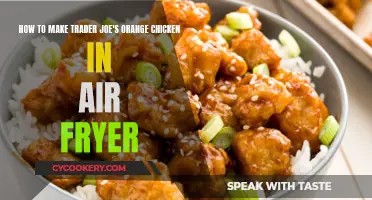 Air Fryer Magic: Trader Joe's Orange Chicken