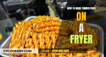 Making Tasty Thunder Fries Using a Fryer