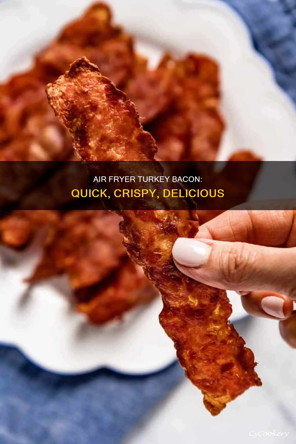 how to make turkey bacon in the air fryer